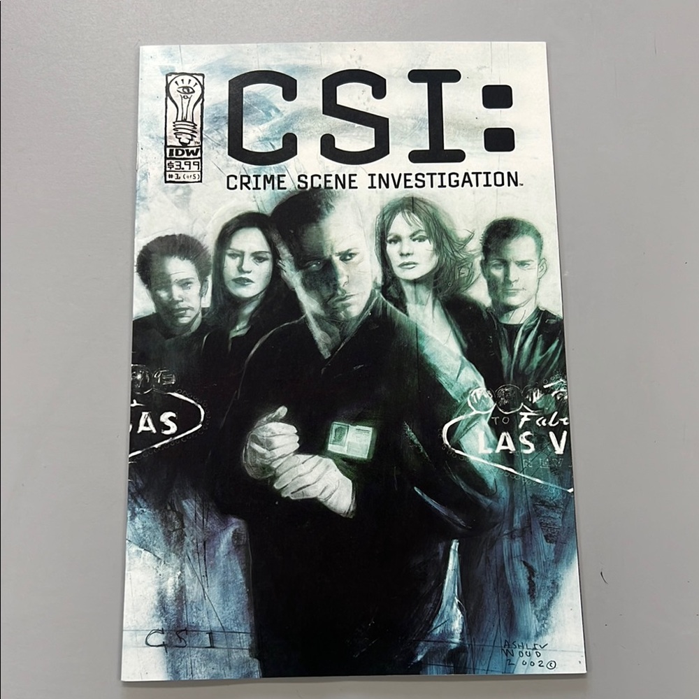 CSI: Crime Scene Investigation Comic Book
